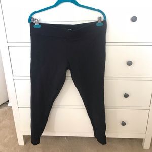 Sz L thick black Loft leggings